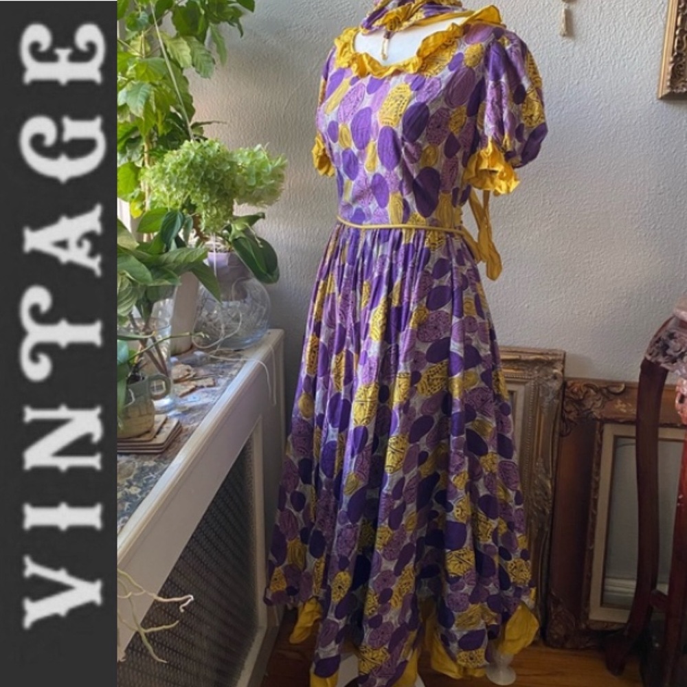 Vintage costume/dress - XIX century replica for museum or fair/festival